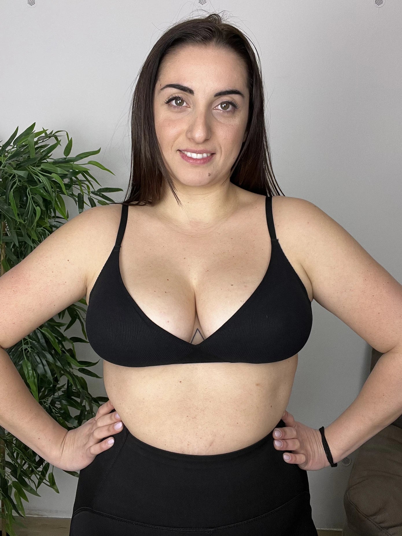 Reggiseno senza ferretto - Nero