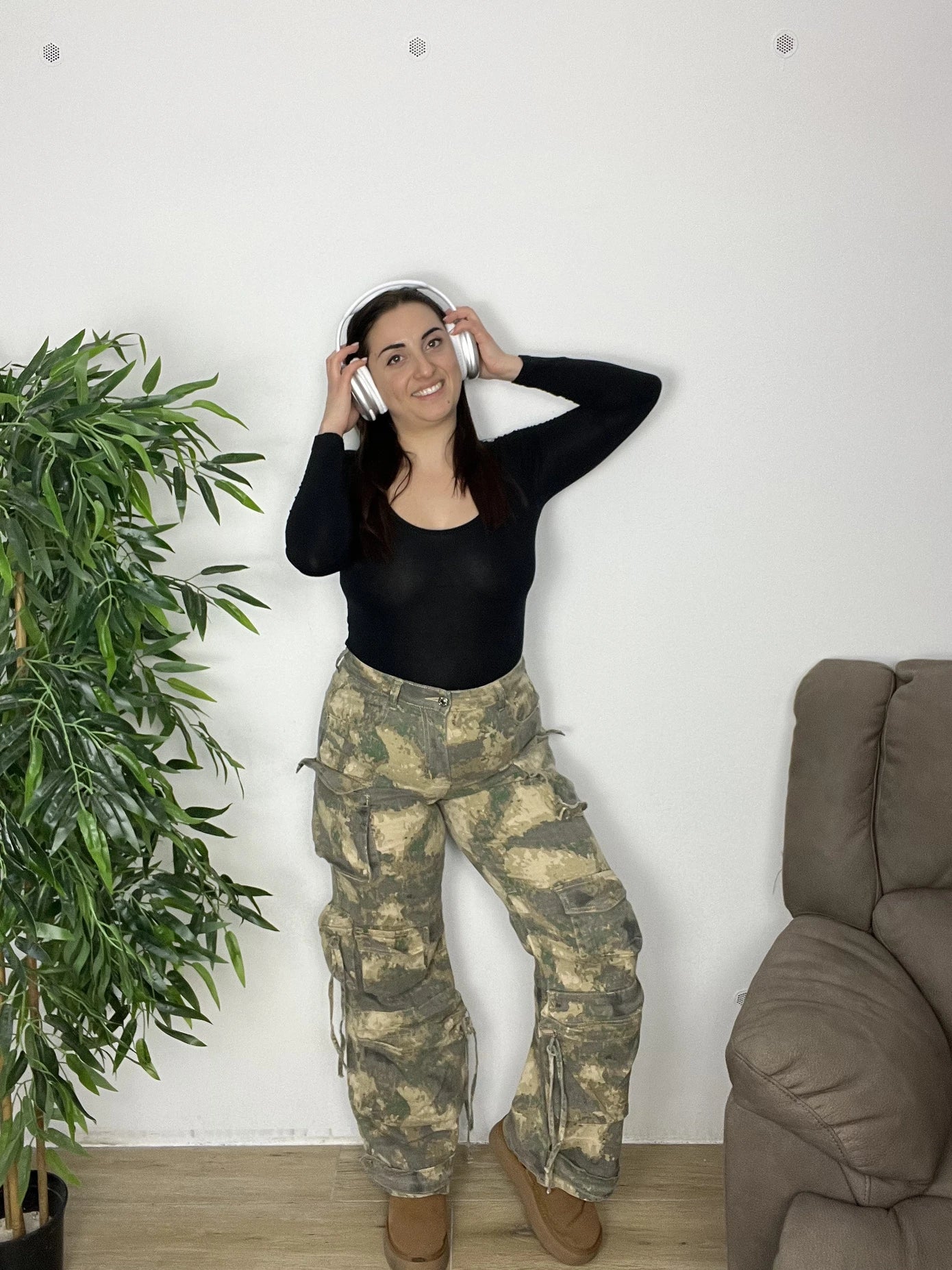 Jeans Cargo - Camo
