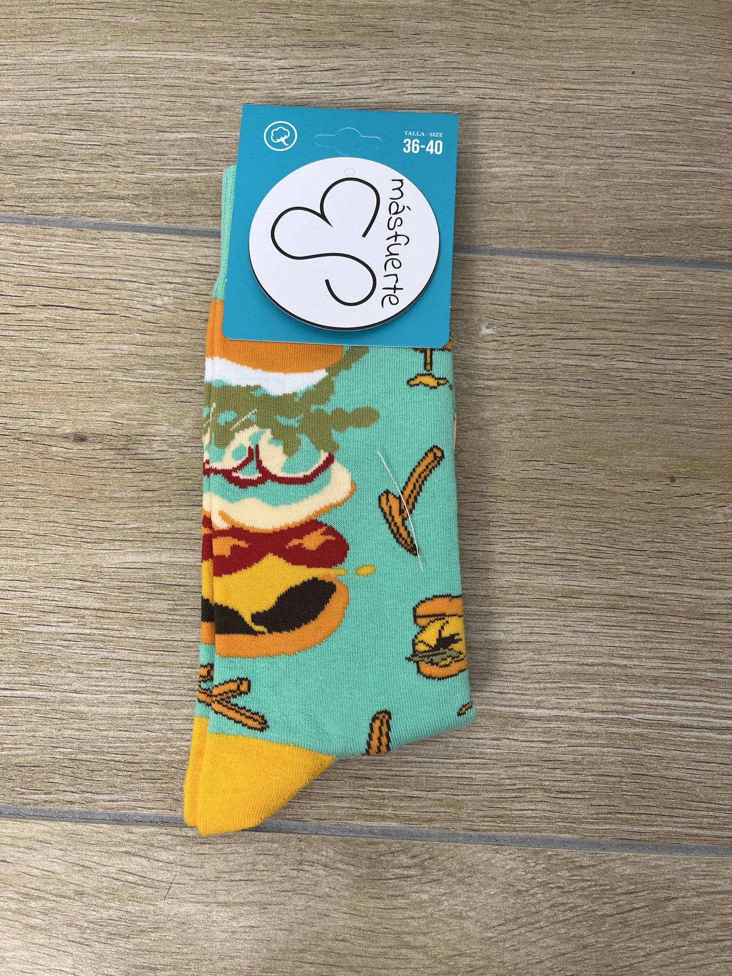 Calze Funny Hamburger e patatine - Mix Fantasy