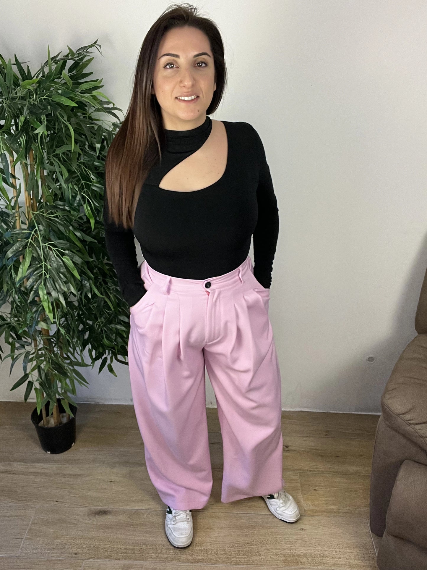 Pantaloni Soft Easy - Rosa