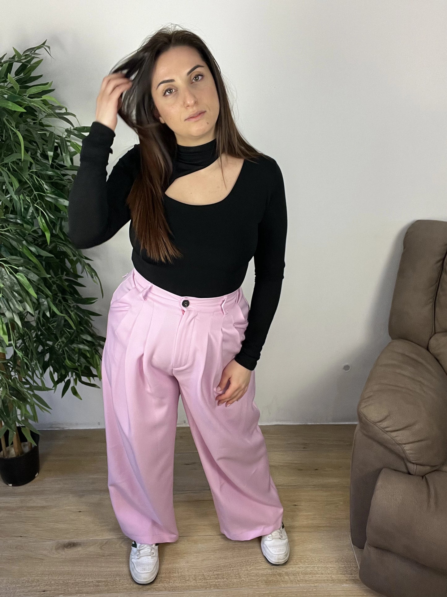 Pantaloni Soft Easy - Rosa