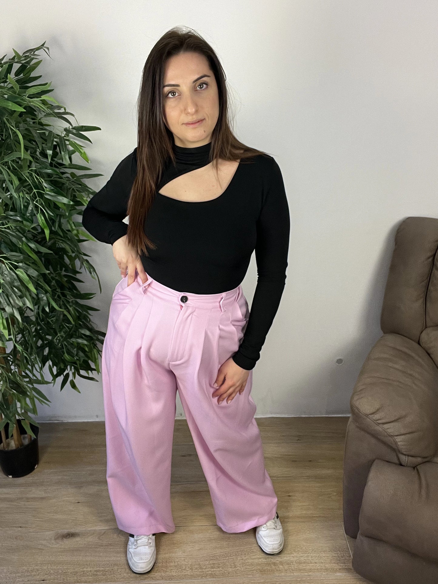 Pantaloni Soft Easy - Rosa